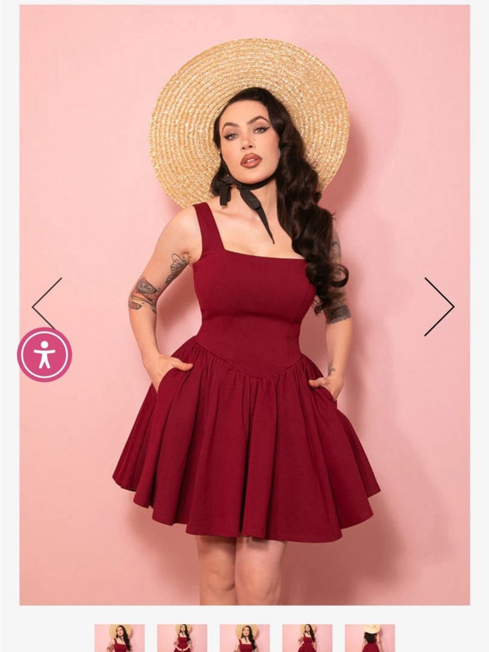 XL Vixen by Micheline Pitt MINI Bombshell Dress - NWT